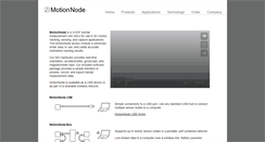 Desktop Screenshot of motionnode.com